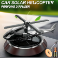 Solar Helicopter Aero Plane Aircraft Airplane Car Dashboard Perfume Diffuser Car Air Freshener Creative Decoration Aromatherapy In Car With Perfume Refill.. 