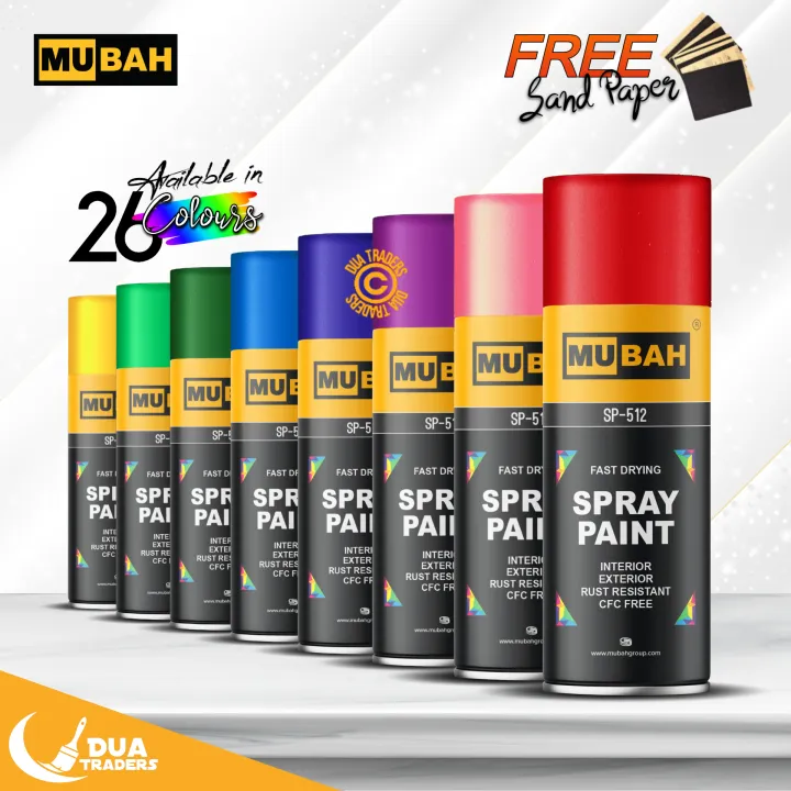 SPRAY%20PAINT%20Original%20MUBAH%20400ml%20-%20Fast%20Drying,%20Rust-Resistant,%20CFC-Free%20for%20Wood,%20Metals,%20Plastic%20-%20Image%202