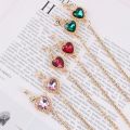 Mask Chain Love Crystal Hanging Neck Glasses Extender Chain Holder Rope. 