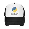 Unisex Programmer Python Symbol Trucker Hat Adult Computer Developer Programming Coder Adjustable Baseball Cap Men Women Outdoor. 