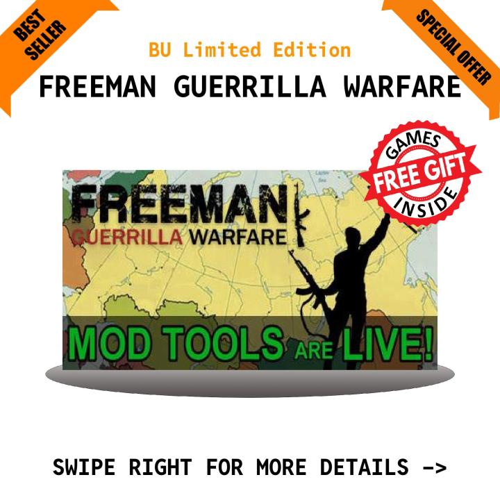 FREEMAN GUERRILLA WARFARE.JPG - Game for PC - with installation guide - GoogleDrive/MediaFire - QR Codes - PC Games