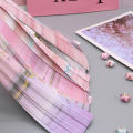 Sunfloweio 540 Sheets Sakura Origami Stars Paper Strips Lucky Star Origami Decoration Folding Paper DIY Child Hand Art Crafting Supplies. 