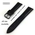 22mm Leather Watch straps for Haylou Solar LS05 - 22mm replacement Watches band. 