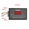 PWM DC Motor Speed Controller with Digital Display 30A PWM Adjustable Speed Stepless Regulator. 