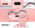 Digital Period Heating Pad & Vibrating Belt | 3 Heat Levels, 4 Massage Modes – Fast Relief for Menstrual Cramps. 
