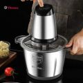 Vitamax Chopper - hand blender - meat chopper - qeema machine - chopper machine electric - handblender -  kitchen accessories - hand chopper - grinder/mixer/blender machine - multi function food processor - 3L capacity - copper winding powerful motor. 
