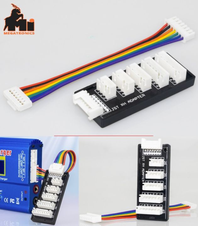 JST-XH Balance Board 2-6S Lipo Battery Charger Extend Expansion Board Adapter