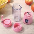 Portable 6 Blades in 3D Juicer Cup, Rechargeable Juice Blender Magnetic Secure Switch Electric Fruit Mixer for Superb Mixing Handy Juicer. 