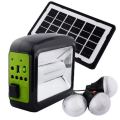 Multifunctional LED lantern Power Bank 6000mAh and Solar Panel CL-01 with 3 light bulbs 4W. 
