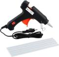 Brand New Imported Hot Glue Gun small 100w to 240w with 5 Transparent + 1 Double Sided Tisue Tape Transparent Glue Sticks Professional use. 