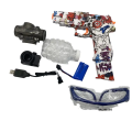 Electric Gel Blaster Toy Gun in Graffiti Design For Kids. 