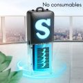 Hanging Neck Air Purifier Personal Wearable Mini Portable Air Freshener Ionizer Negative Ion Purifier White. 