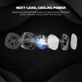 Fantech PCM10 Gletser Max Phone Cooler For Gaming with Display Aluminum Cooling Plate RGB Lightning For PUBG Free Fire Call Of Duty Mobile Gaming. 