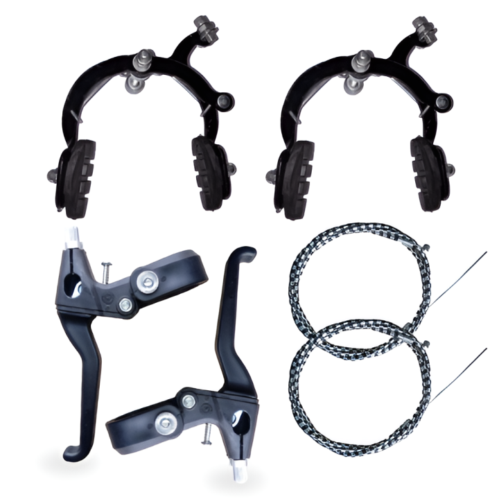 Full Brake Set For Mountain bicycle Brake set for cycle Brake set for MTB Daraz.pk