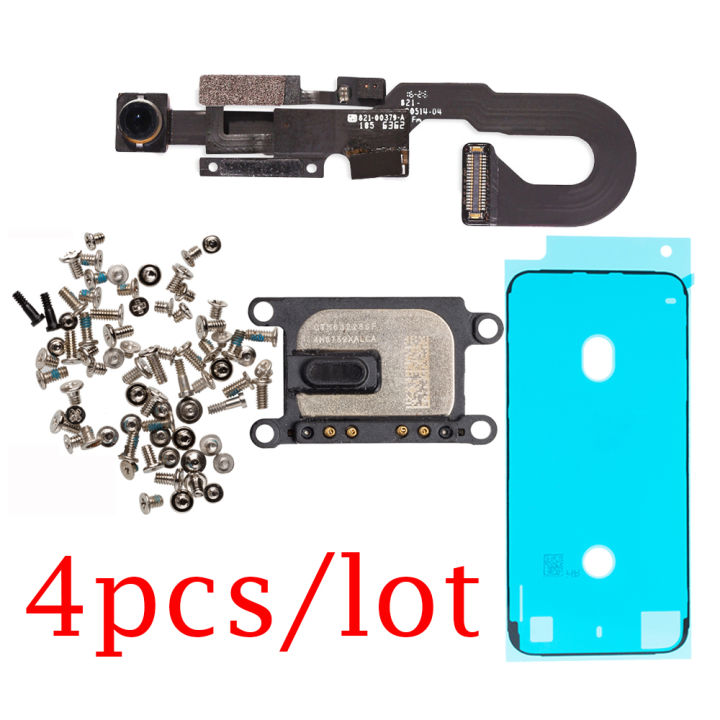 1pcs New Proximity Sensor Light Flex Cable For iPhone 7 8 Plus 5.5 Front Camera with screws earpiece Assembly