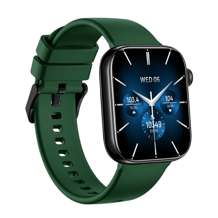 YOLO Neo 1.85 Smart Watch  Super AMOLED Display Bluetooth Calling | Push Notifications Stainless Steel Build  - Dual Straps – IP68 Water Resistant