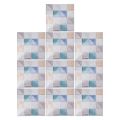 10pcs Glitter Mosaic 10*10cm Se-lf Adhesive Tiles Stickers Kitchen Bathroom Home Epoxy And Plastic. Not Be Used Around. 