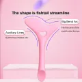 Silicone Winged Tip Eyeliner Aid Eyebrow Pencil Reusable Eye Liner Shadow Guide Template Multifunctional Lazy Quick Makeup Tool. 