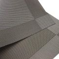 Placemats Easy to Clean Plastic Kitchen table place mats Washable PVC Woven Vinyl Placemat for Dining Table Mats Set of 6. 