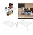 Inside Cabinet Rack Kitchen Accessories Storage Desktop Shelf Organizer. 