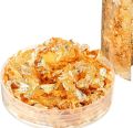 Panni Flakes Gold, Silver & Copper for (Resin Art, Calligraphy) Foil Flakes Imitation Flakes Multipurpose Crushed Foil for Resin Metallic Leaf for, Painting, Crafts, Slime and Resin. 
