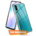 Redmi 9A Anti Shock Corner Bumper 1.5mm Air Bag Soft Transparent Panda Jelly Cover U1. 