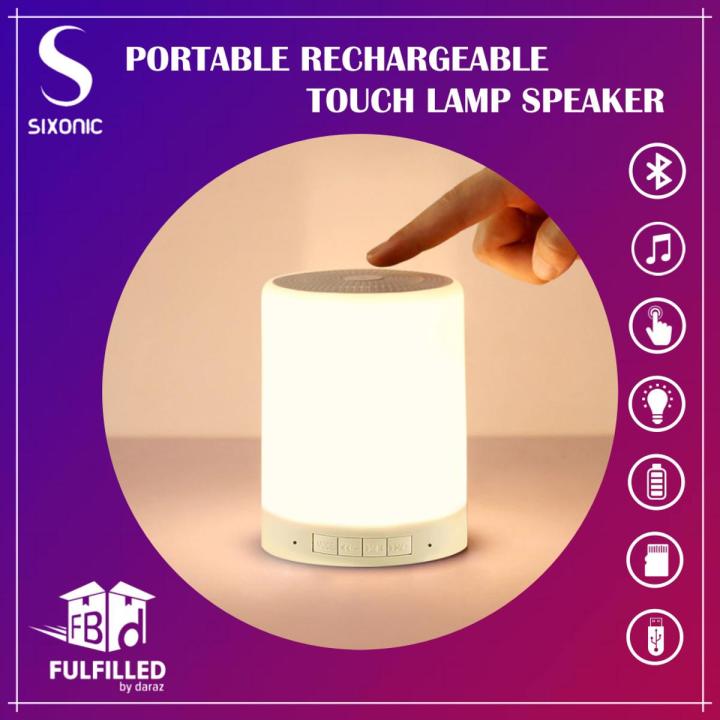 Sixonic%20Portable%20Rechargeable%20Bluetooth%20Touch%20Dimming%20LED%20Light%20Speaker%20&%20Table%20Lamp%20Light%20-%20Image%202