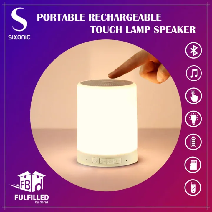 Sixonic%20Portable%20Rechargeable%20Bluetooth%20Touch%20Dimming%20LED%20Light%20Speaker%20&%20Table%20Lamp%20Light%20-%20Image%202