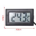 Thermometer digital LCD -40 Degrees Celsius + 110 Degrees Celsius Temperature measuring instrument Temperature gauge, 2 Meter. 