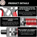 Hand Gripper 120kg – Adjustable Heavy Duty Grip Strength Trainer | 10kg to 120kg | Reinforced Steel Spring | Forearm & Wrist Exerciser for Powerlifting, Arm Wrestling & Elite Training. 