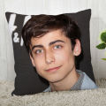 Custom Aidan Gallagher Square Pillowcase Custom Zippered Pillow Cover Case 40x40,45x45cm(One Side) 12.24. 