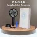 Premium Quality Rechargeable Table Fan  Mini Portable Hand Fan, Usb Fan Portable High Speed Built-in Rechargeable Battery Operated Summer Cooling Table Fan with Stand For Home Office Indoor Outdoor Travel (Random Color). 