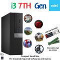 Desktop PC with core i3 7th generation 4gb ddr4 Ram / 128 M2 SSD. 