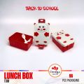 Tom Lunch Box with Spoon & Fork for School. 