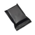 Black Opaque Zip Lock Storage Packaging Bags Self Seal Zipper Packing Pouches Resealable Ziplock Sundries Package Bags. 