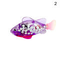 Electronic Fish Robot Flashing Aquarium Tank Bath Tub Decor Children Toy Gift. 