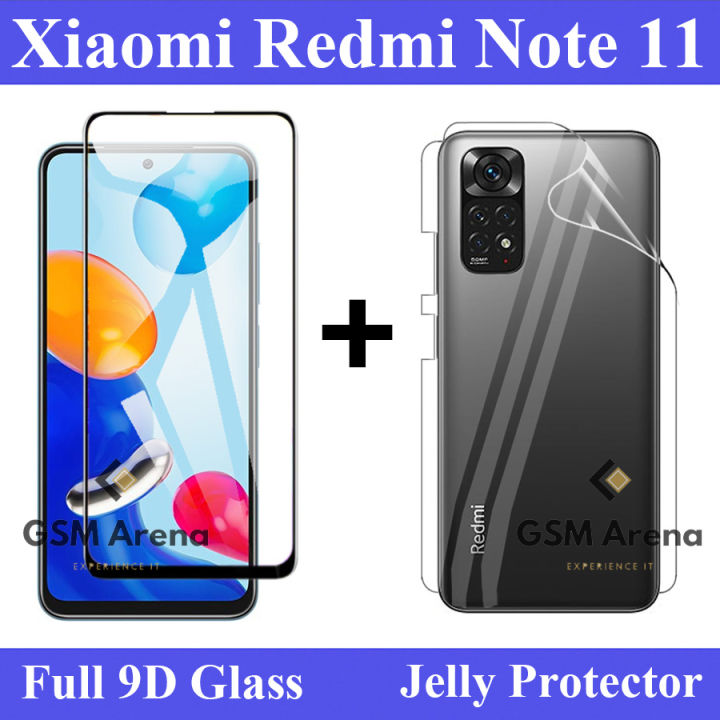 Xiaomi%20Redmi%20Note%2011%20Glass%20Protector%205D%7C10D%7C11D%7C21D%7C9D%20Glass%20Full%20Coverage%20+%20Back%20Protector%20Transparent%20Hydrogel%20Soft%20Film%20jell%20Protection%20For%20Xiaomi%20Redmi%20Note%2011%20-%20Image%204