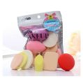 Pack of Multi-Color Makeup Sponges & Beauty Blender Puffs - Vibrant Shapes & Colors, Reusable Hypoallergenic Pro-Grade Foundation Blending Sponges, Travel-Eco-Friendly Cosmetic Sponge Kit for Flawless Makeup. 
