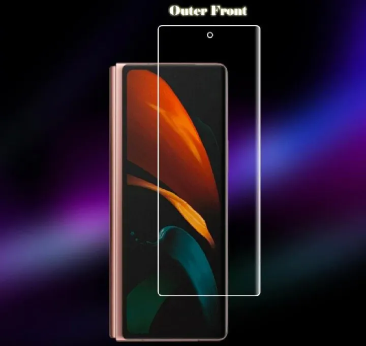 Samsung%20Galaxy%20Z%20Fold%202%20Front%20And%20Back%20Hydrogel%20film%20Jelly%20Protector%20-%20Image%202