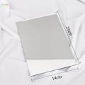 3x Mirror Trays Photo Props Decoration Mirror Plate for Centerpieces Candies Toiletries. 
