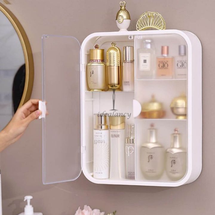 Double door Cabinet "Revamp Your Bathroom Space: Two-Door Plastic Washroom Cabinet -Cabinet organizer -Cabinet for kitchen -Stylish Storage Solution for Modern Homes!"