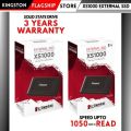 Kingston External SSD 1000/2000 GB USB 3.2 Gen 2 External SSD Drive - 3 Years Warranty. 