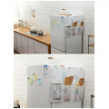 Refrigerator Dust Cover with Storage Bags Washing Machine Waterproof Dust Covers Kitchen Organizers Household Supplies. 