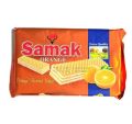 Samak Wafers 110g – Crispy, Crunchy & Delicious in 6 Flavours (Orange, Banana, Hazelnut, Cocoa, Coconut & Strawberry) – Pack of 1, 3, 6, 12 – Flavours of Your Choice. 