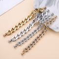New Gold Silver Colors Acrylic Mobile Phone Chain DIY Handmade Accessories for Lady Women TelePhone Chains Strap Jewelry. 