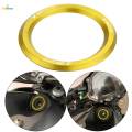 Ignition Key Hole Cover for Kawasaki Z900 2017 2018 Throttle Yellow. 
