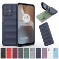 Lereach For Motorola Moto G54 Mobile Cover Liquid Silicone Skin-Friendy Concave-Panel Back Cover. 