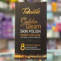 Tahreem Gold Skin Polish 24K Golden Gleam Skin Polish 80gm Powder And 200ml Volume. 