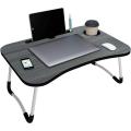 Multipurpose Foldable Laptop Table With Cup Holder, Study Table, Bed Table, Breakfast Table, Foldable And Portable. 