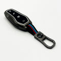 Byd Atto 3 2025-2026 Premium Metal Shell Smart Key Cover | Full Protection Soft Silicone Key Case | Scratch Resistant Car Key Protector. 